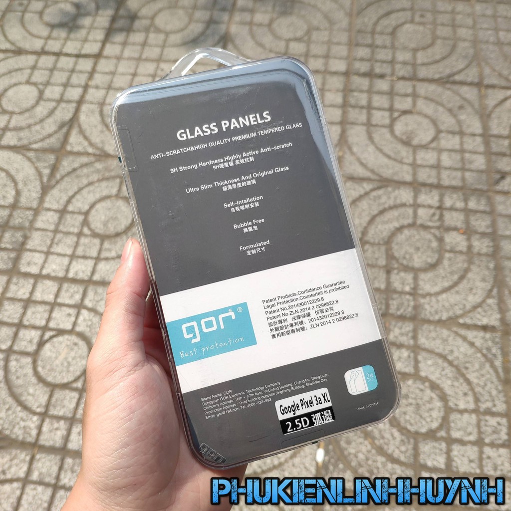 Google Pixel 3, 3 XL, 3A, 3A XL, 4, 4 XL, 4A, 4A 5G_Cường lực GOR chính hãng trong suốt không Full màn.