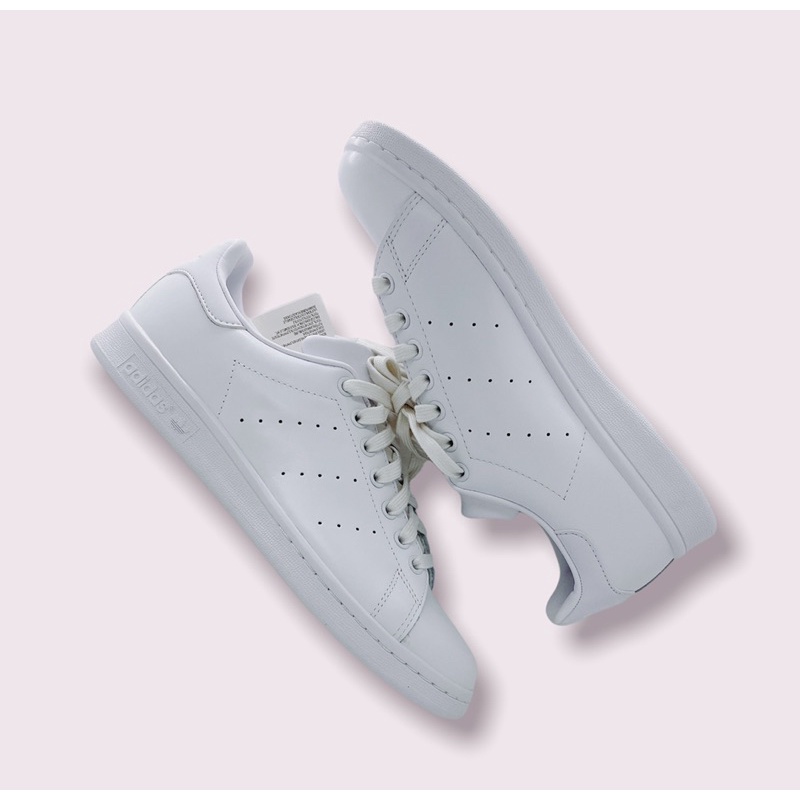 (Giày AUTH) Giày Adidas Stan Smith All White chính hãng