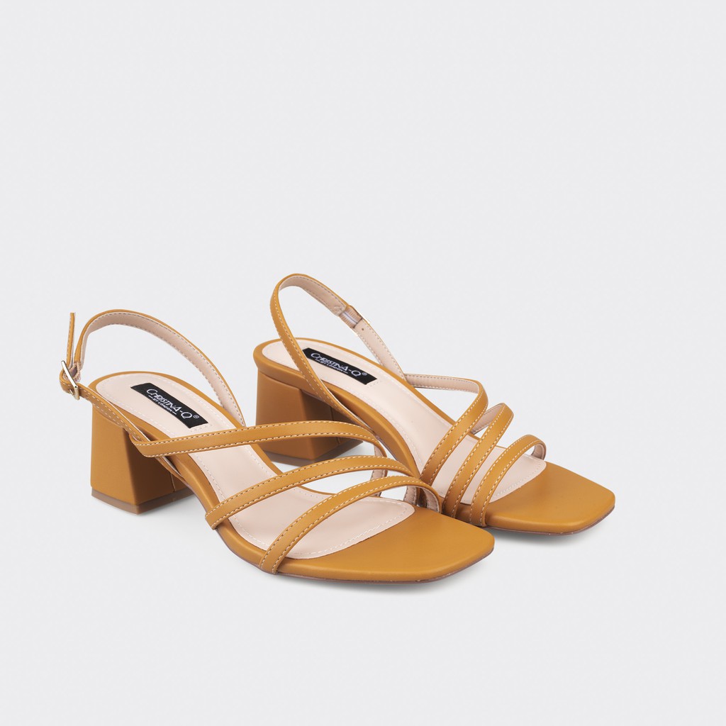 Xăng đan mũi vuông dây mảnh Christina-Q XDN258