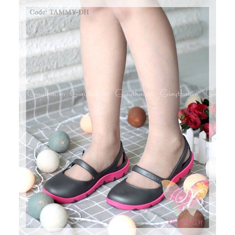 Giày đi mưa nữ Thái Lan 2 lớp MONOBO - TAMMY- Giày Thái Lan Nhập Khẩu Chính Hãng