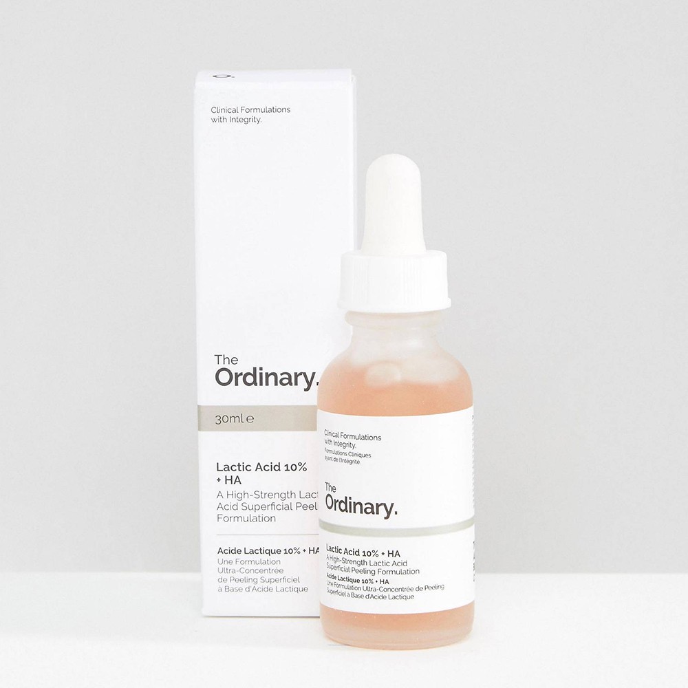 Tinh chất tẩy tế bào chết và cấp nước The Ordinary Lactic Acid 10% + H.A 30ml