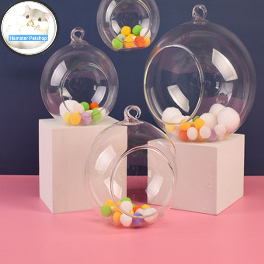 Nhà ngủ sang trọng bằng kính cho Hamster