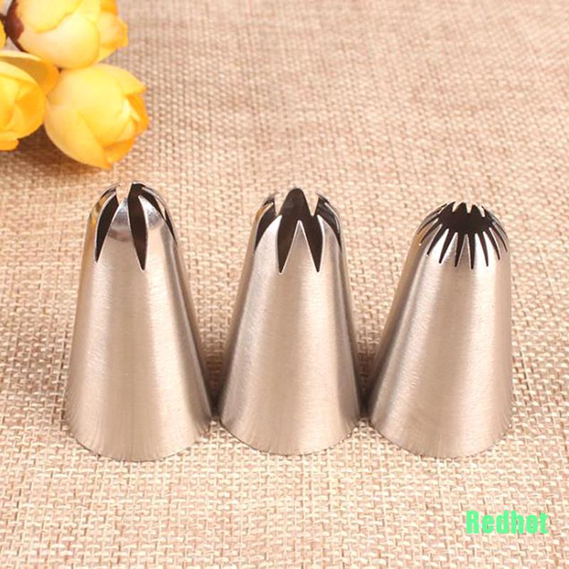 Bộ 3 Dụng Cụ Trang Trí Bánh Kem Bằng Inox Chuyên Dùng