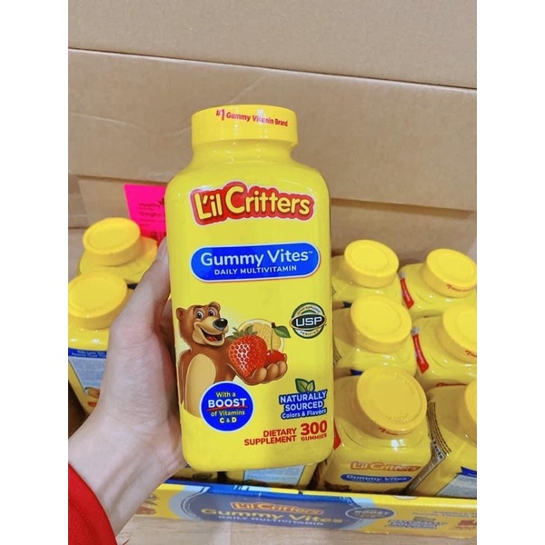 kẹo gấu L'il Critters Gummy Vites 1/2024