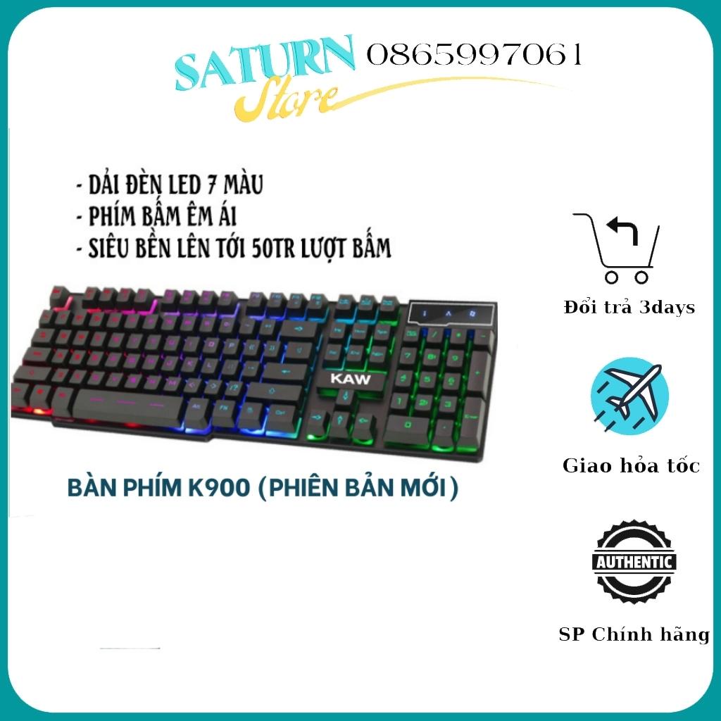 Bàn phím máy tính, Bàn Phím Giả Cơ K600 Có Dây Tích Hợp Đèn Led Đẹp, Độ Nhạy Cao Phím Siêu Nhạy, Siêu nảy - 1 ĐỔI 1