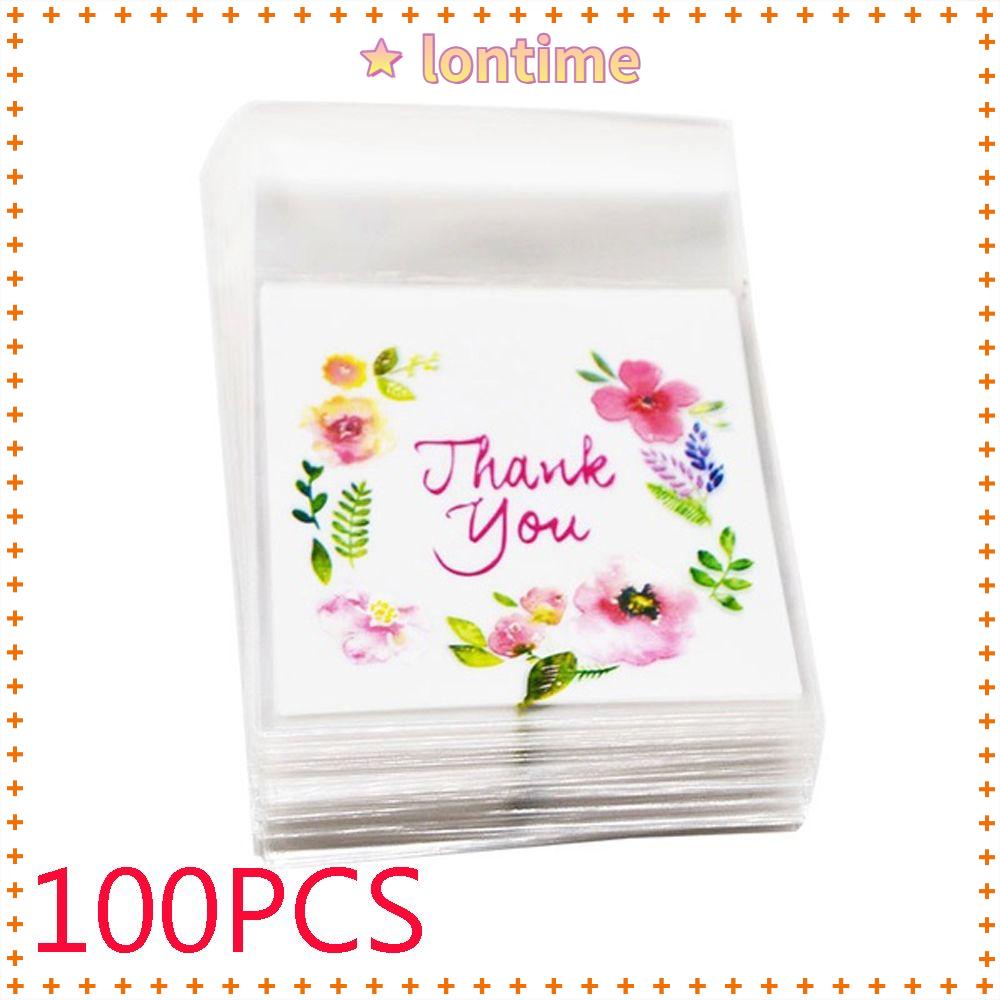 Set 100 Túi Nhựa Đựng Bánh Kẹo Tiện Lợi