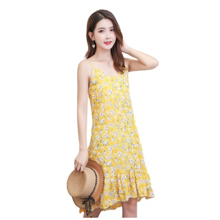 Váy hoa nhí, Đầm nữ mặc nhà dễ thương - EveCloset