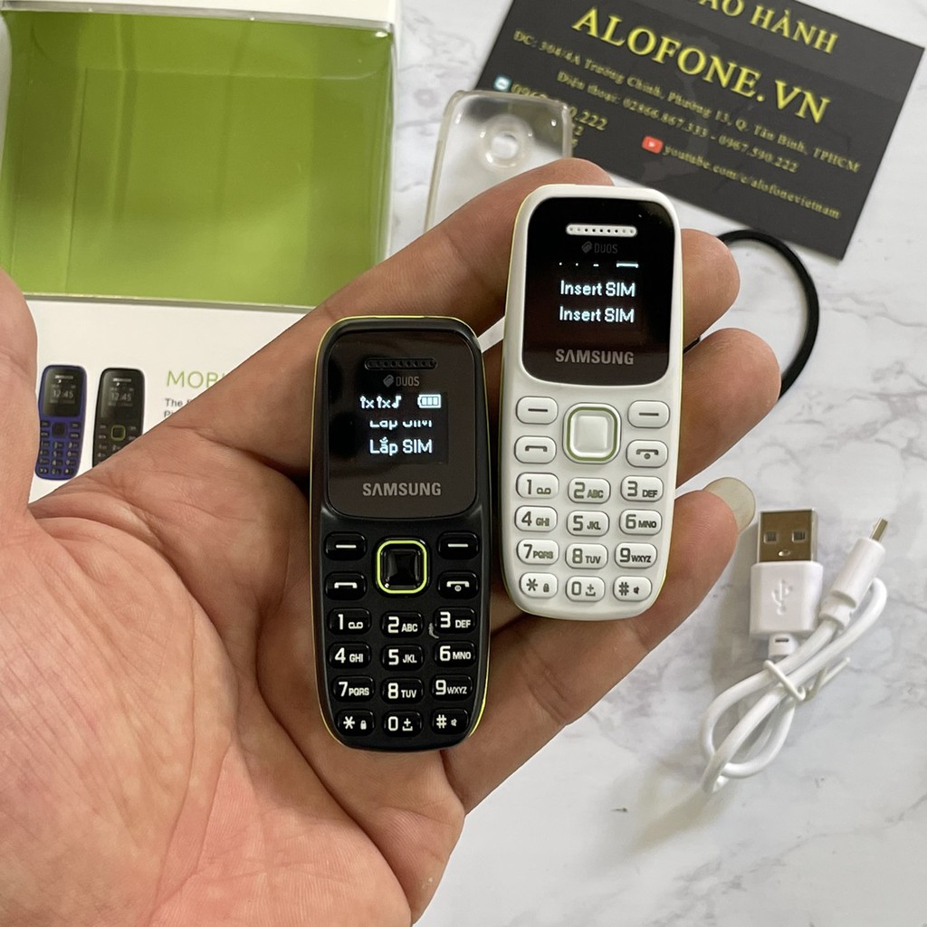 Điện Thoại Nhỏ Samsung BM310 Có Thay Đổi Giọng Nói Tặng Ốp Lưng Phụ Kiện Gắn Tai Nghe Bluetooth | BigBuy360 - bigbuy360.vn