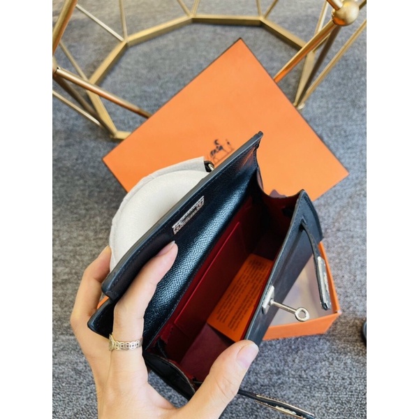 Túi xách nữ hm size 19 bản da gạo full ổ khóa