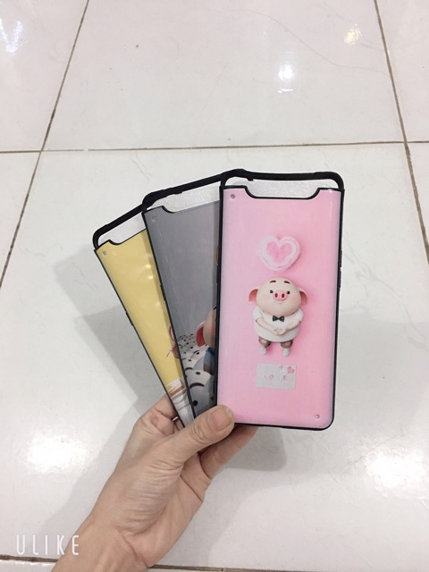 Ốp lưng sam sung A80,A90 Bóng xà cừ