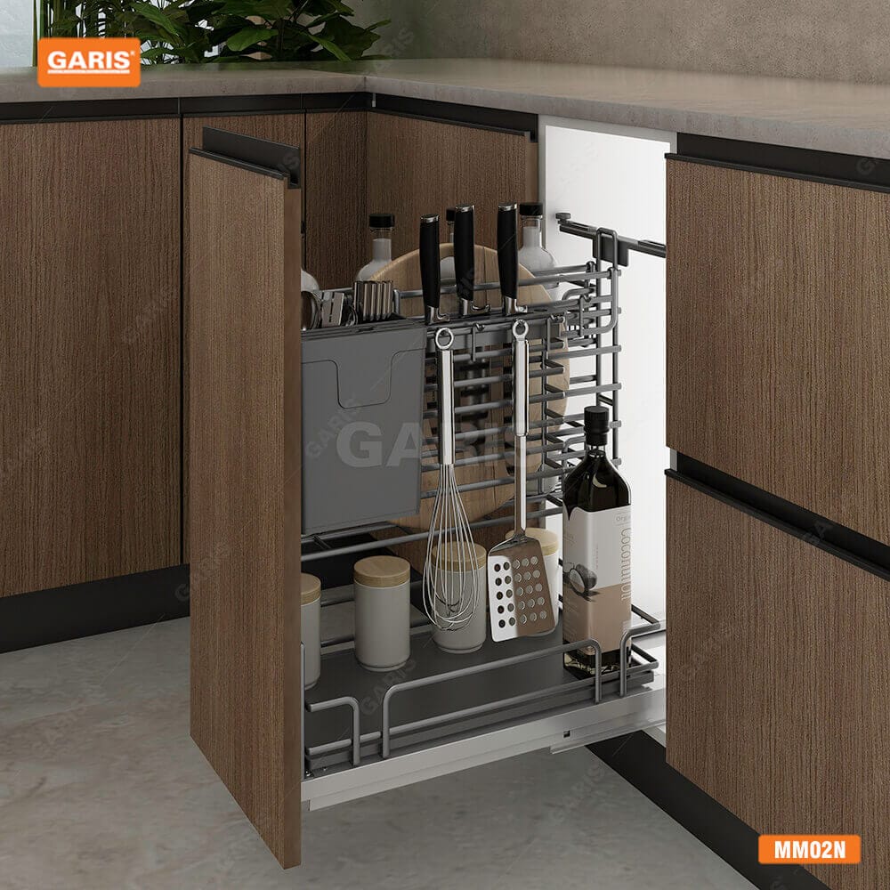 Giá Dao Thớt , Gia Vị, Chai Lọ Garis MM02N - Bề Mặt Phủ Nano 5 Lớp
