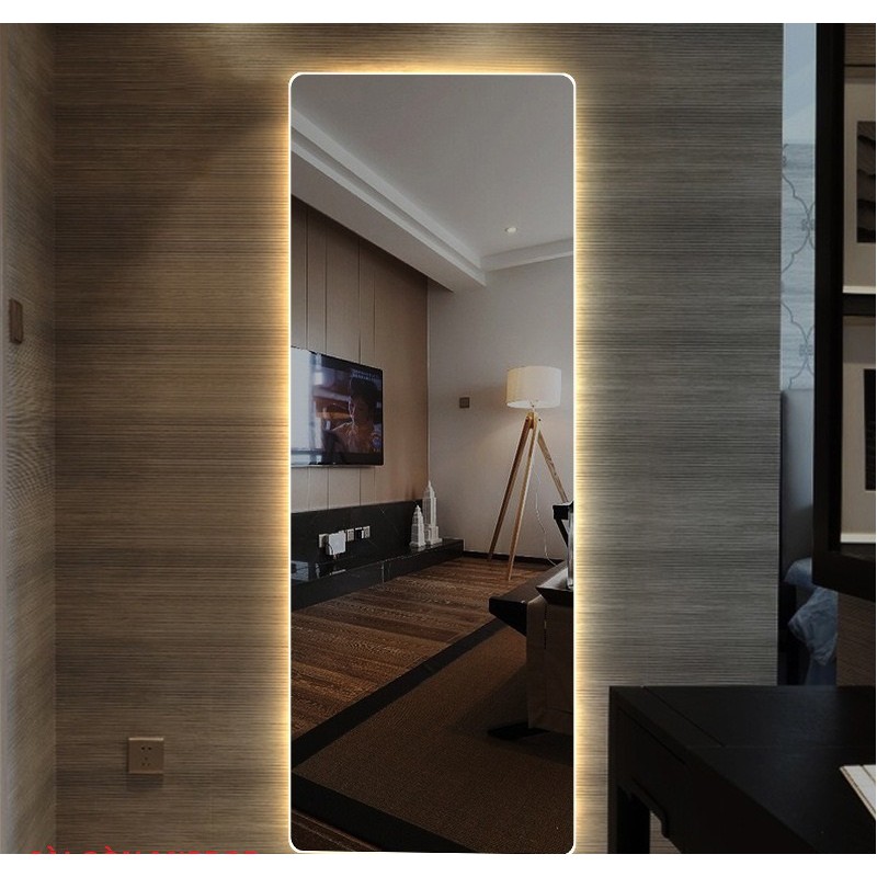 Gương toàn thân giá rẻ 40x120, 50x150cm mài viền