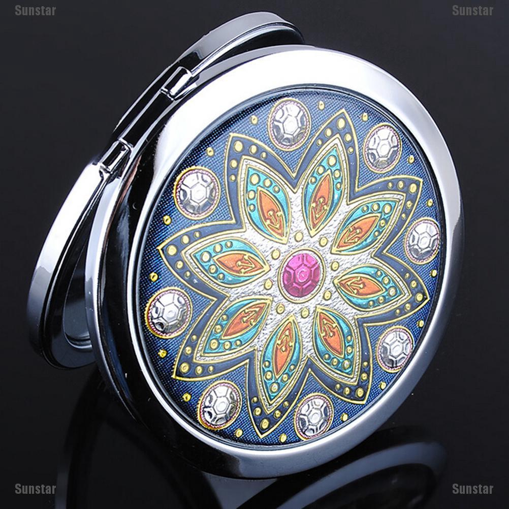 (hàng Mới Về) Gương Trang Điểm Phóng To Hai Mặt Nhỏ Gọn Tiện Dụng | BigBuy360 - bigbuy360.vn