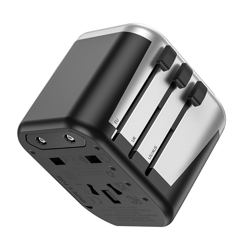 Đầu chuyển đổi thông minh HOCO. AC5 cổng cắm USB tất cả trong 1 tiện lợi khi đi du lịch