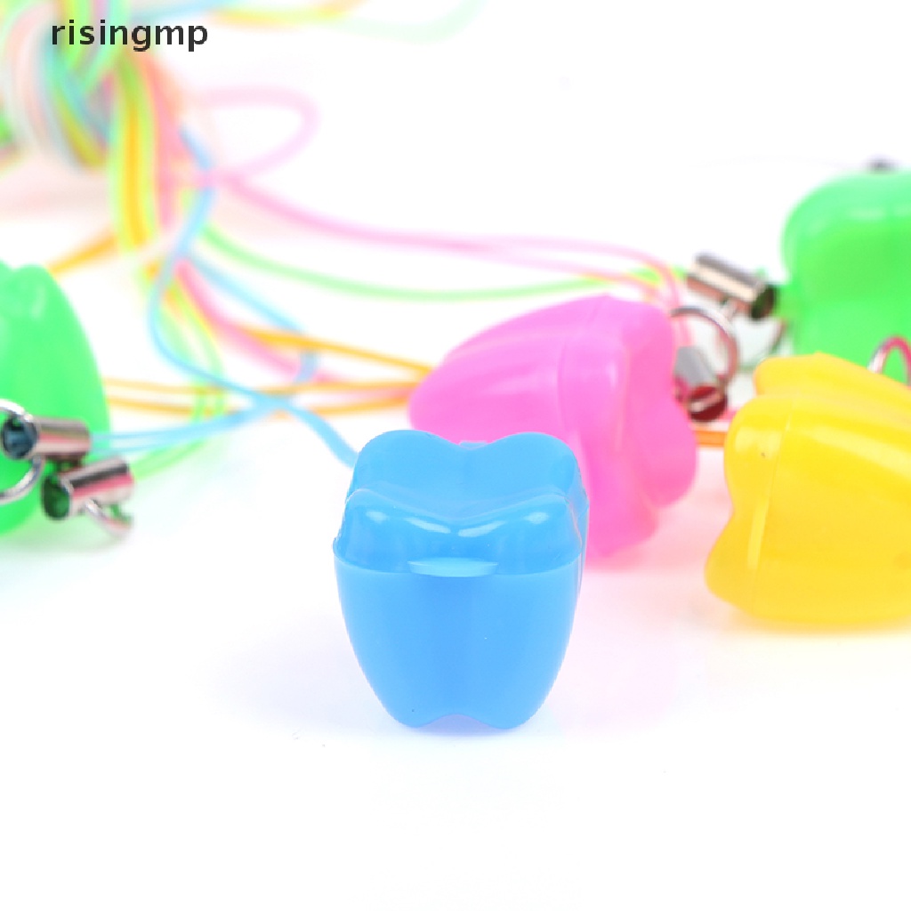 Set 10 Hộp Đựng Răng Sữa Em Bé Nhiều Màu Giá Đỡ ♨Trên đó