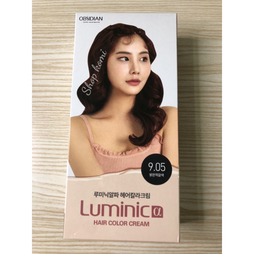 Thuốc Nhuộm Tóc Obsidian Luminic Hair Color Cream Chính Hãng Hàn Quốc