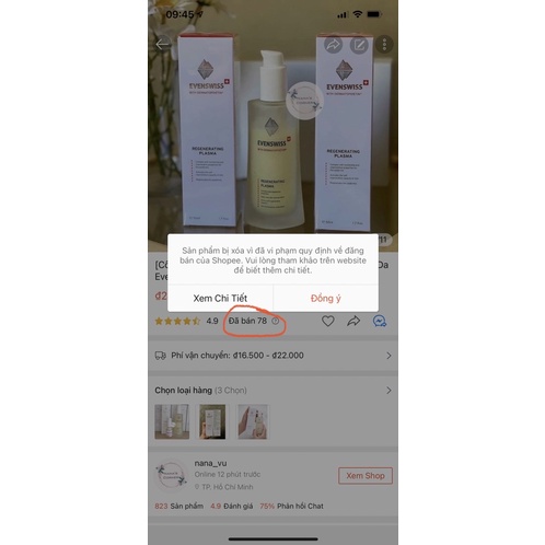 Huyết Tương Phục Hồi Evenswiss Plasma Regenerating