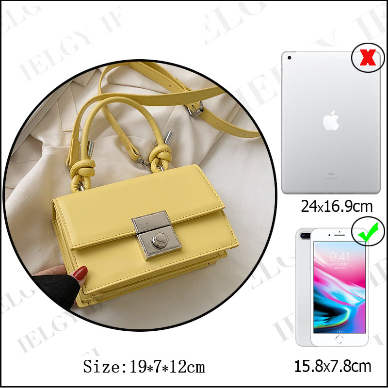 Túi Xách Da Pu Màu Trơn Thời Trang Cho Nữ