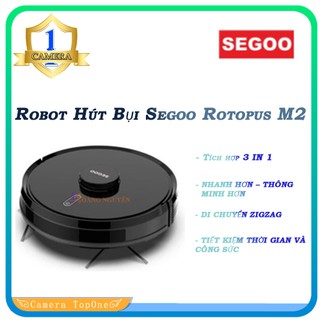 Robot hút bụi segoo rotopus m2 làm sạch nhanh, không gây ồn, hẹn giờ vệ sinh