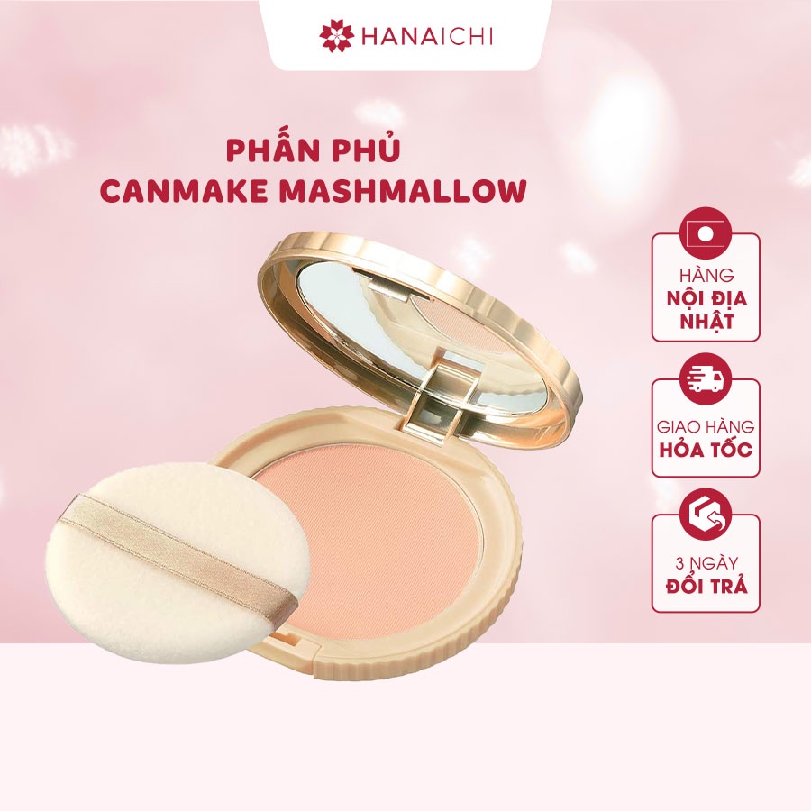 Phấn Phủ Canmake Marshmallow Tone Màu Tự Nhiên - Màu MP - Nội địa Nhật