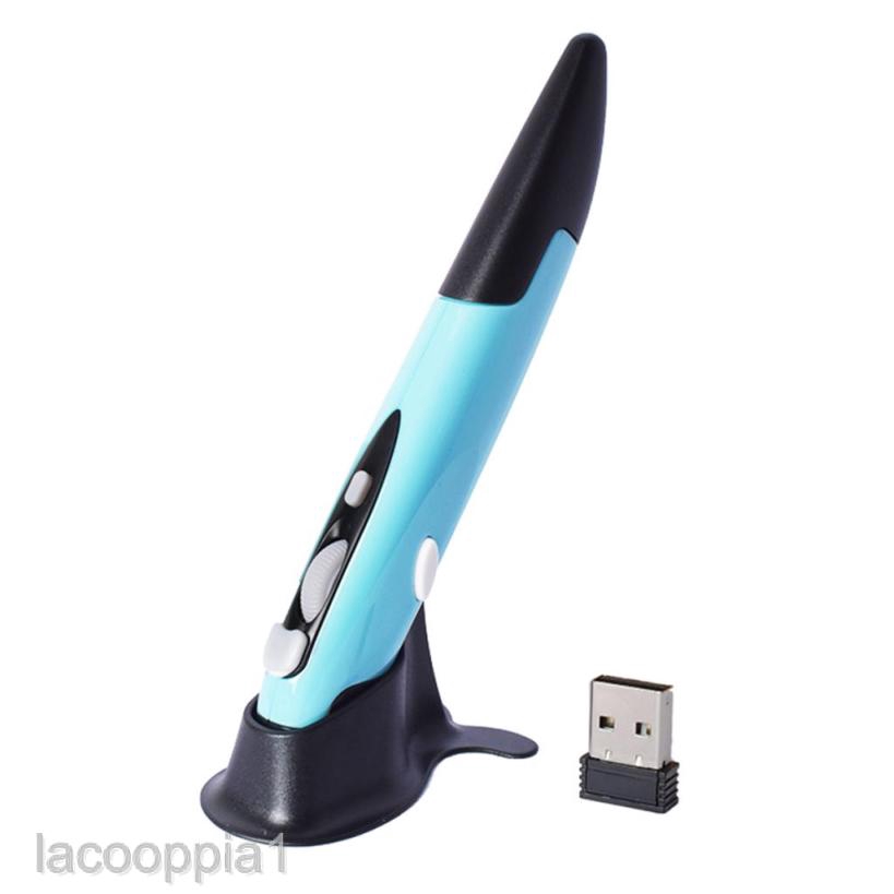 [LACOOPPIA1] 2.4Ghz Wireless Pen Mouse Mice Adjustable 800/1200/1600DPI Laptop Drawing