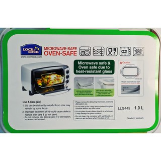 Hộp thủy tinh Lock&Lock LLG445 1L