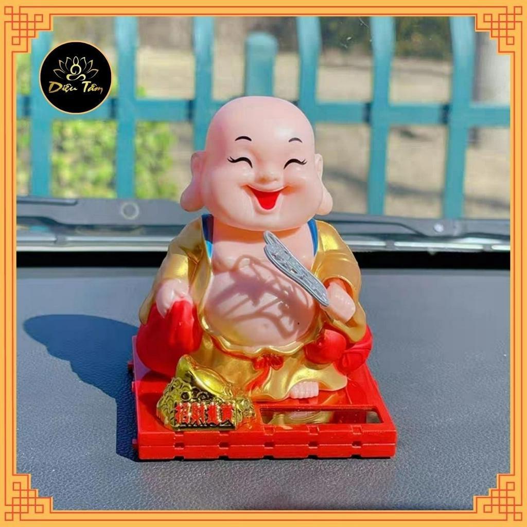 Tượng phật di lặc, tượng di lặc gật đầu là tượng phong thủy dùng để trang tri xe hơi ô tô, đồ thờ cúng Diệu Tâm