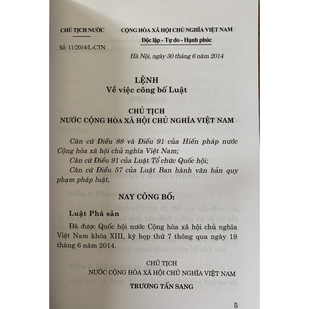 Sách-Luật Phá Sản