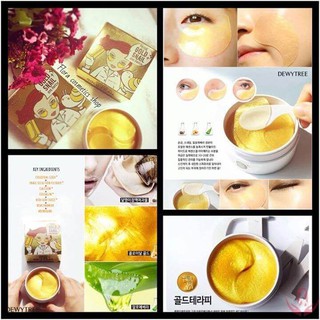 Mặt nạ mắt Dewy Tree Prime Gold Snail Eye Patch – Hàn quốc