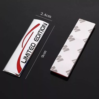 Logo decal kim loại Limited Edition
