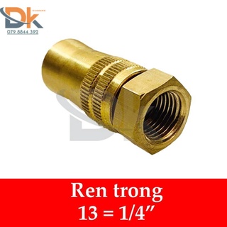 Béc rửa xe chỉnh ren trong 13mm