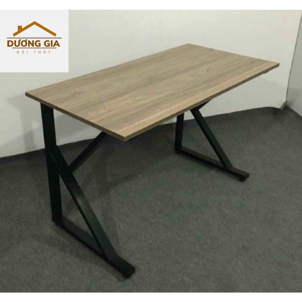 Trọn bộ Bàn làm việc chân sắt u k z giá rẻ, bàn ghế văn phòng làm việc