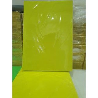 Decal vàng dạ quang