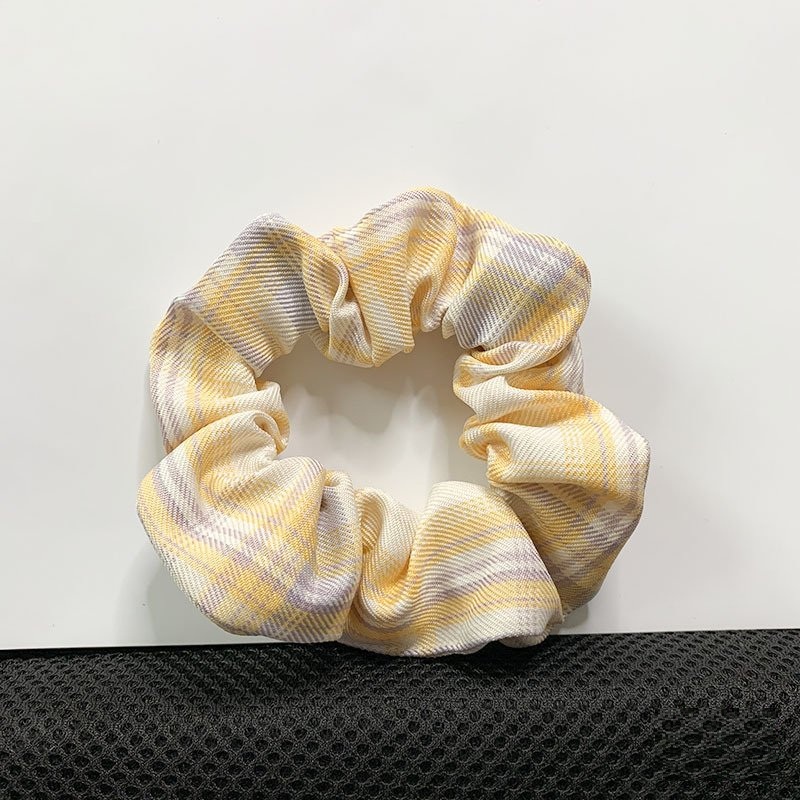 Dây buộc tóc scrunchies nữ kiểu hàn quốc cute họa tiết hoa quả- day buoc toc nu han quoc