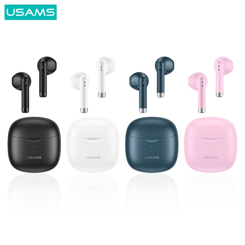 Usams Tai Nghe Nhét Trong Không Dây IA BT Mini TWS Pin 28H Âm Thanh HiFi Stereo Có Thể Điều Khiển Cảm