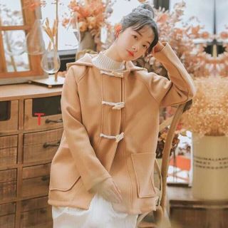 Áo dạ cúc sừng