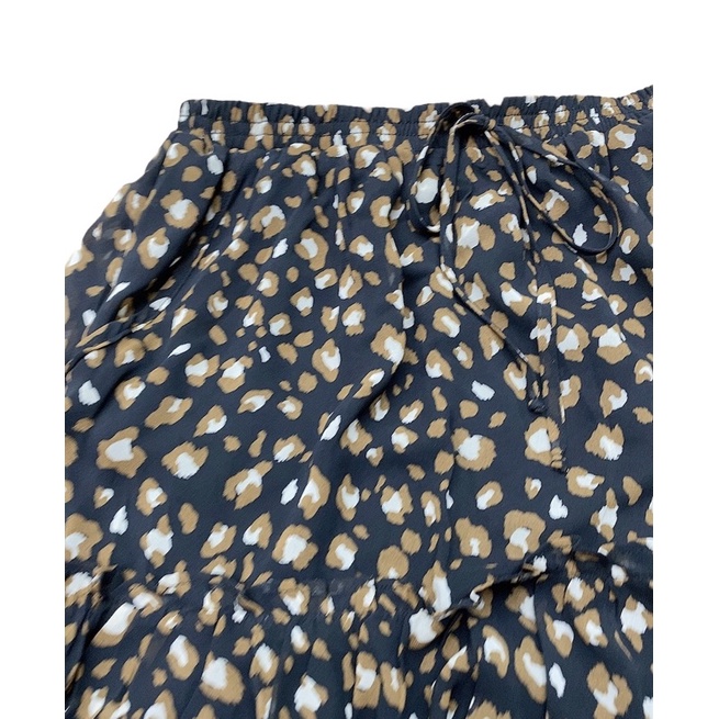 Chân váy voan lưng thun 2 lớp S. SKY