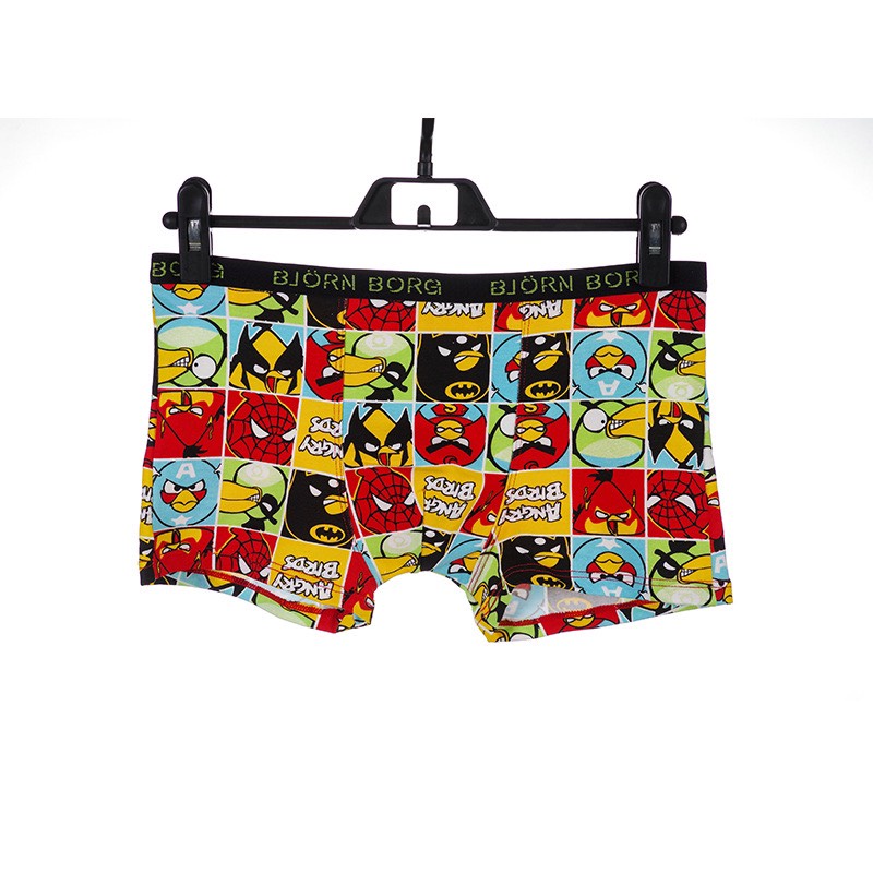 Quần sịp đùi cho bé và người lớn, họa tiết in sắc nét, co giãn - Hàng Quảng Châu (QC36)