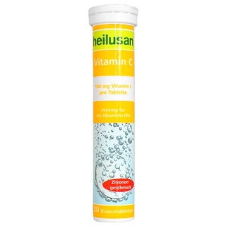 Viên sủi heilusan cung cấp vitamin c tăng sức đề kháng cho cơ thể 20 viên