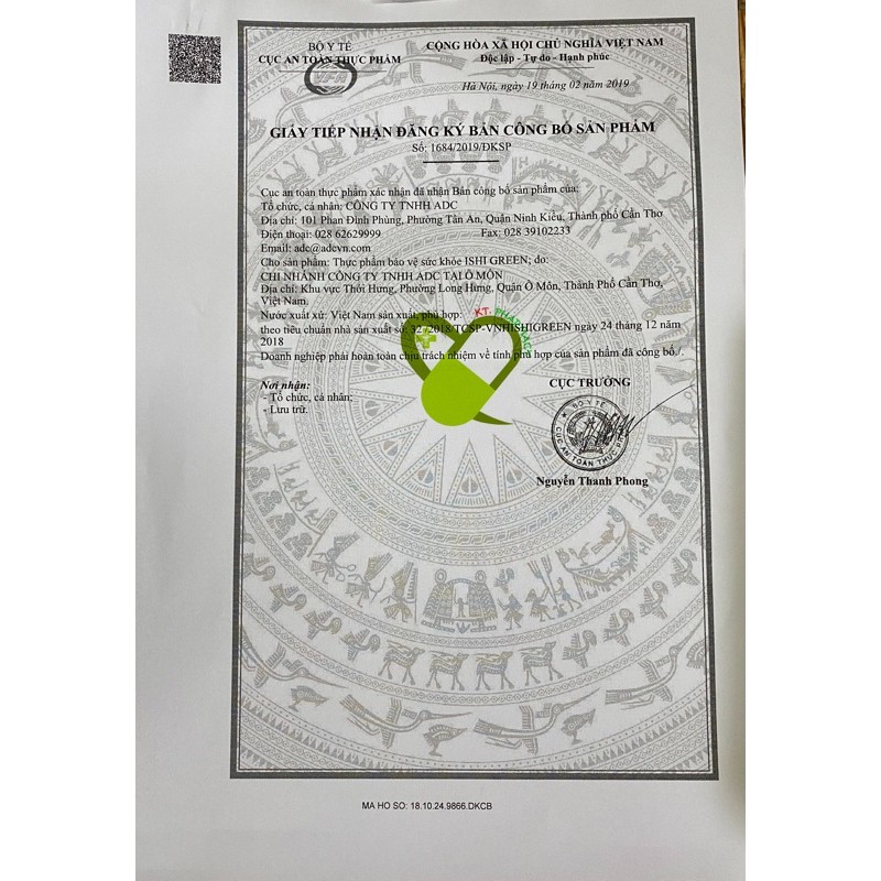 Viên ngậm Ishi Green - Giảm ho, long đàm - Vị thơm ngon - Vĩ 4 viên