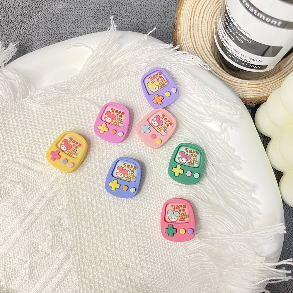 Máy trò chơi mô phỏng Resin phụ kiện dép Crocs charm DIY khóa giày crocs jibbitz Nhựa trang sức Phụ kiện trang trí giày crocs nút trang trí điện thoại di động Nắp đậy / Khung ảnh / Cốc nước / Túi Nguyên liệu làm phụ kiện handmade sáng tạo