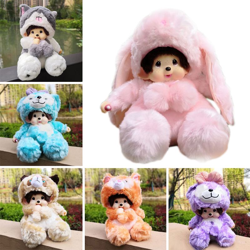 Đồ chơi nhồi bông Hình Chuột Mickey 35CM Làm Quà Giáng Sinh
