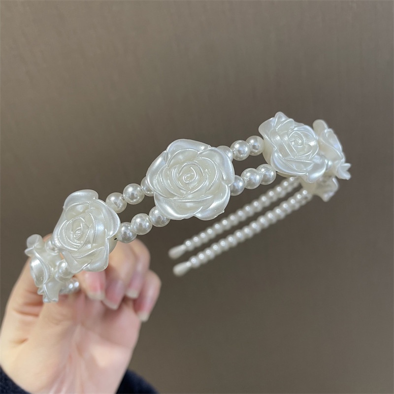 Vòng Hoa Hồng Cài Tóc Cho Nữ