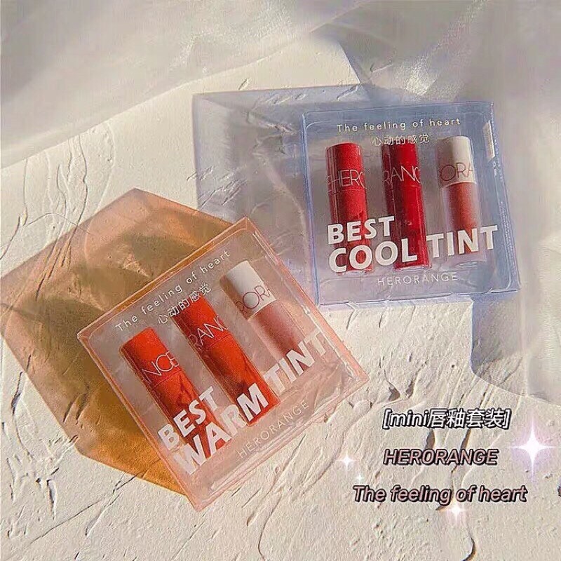 Sét son Herorange BEST WARM & COOL TINT | BigBuy360 - bigbuy360.vn