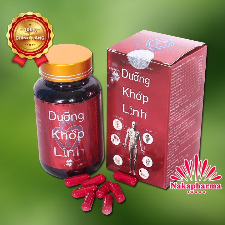 Dưỡng Khớp Linh Plus Kingpharm – Cho người đau cột sống, vai gáy, đau thần kinh tọa, giúp lưu thông khí huyết