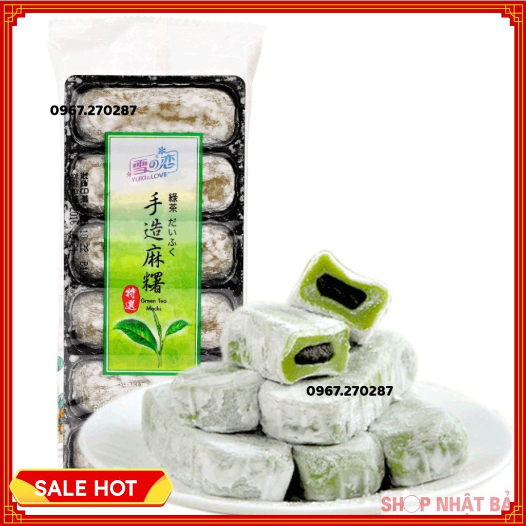 [Giá tốt] [Chính hãng] Bánh mochi Yuki & Love Đài Loan - 180g (đủ 3 vị) - Chính hãng