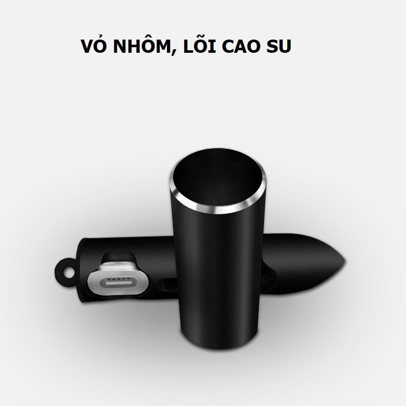 Phụ kiện lưu trữ đầu sạc nam châm, vỏ nhôm, lõi silicon ⚜️ lưu trữ 3 đầu sạc nam châm tiện lợi