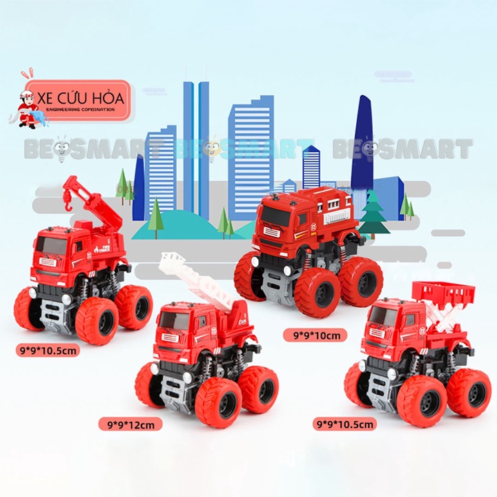 Xe địa hình bánh đà quán tính siêu bền, chạy xa không cần pin cho bé trai  - Beomarket