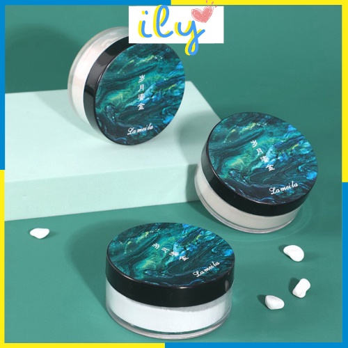 Phấn phủ kiềm dầu Lameila Phấn Phủ nội địa trung dạng bột dưỡng ẩm không thấm nước