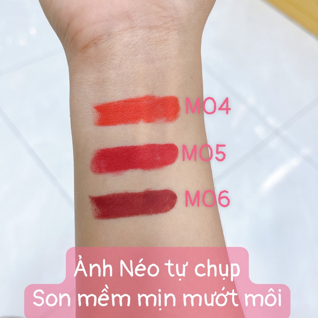 Son Lì dạng bấm Eco Soul Kiss Button Lips Matte The Saem (Hàn Quốc)